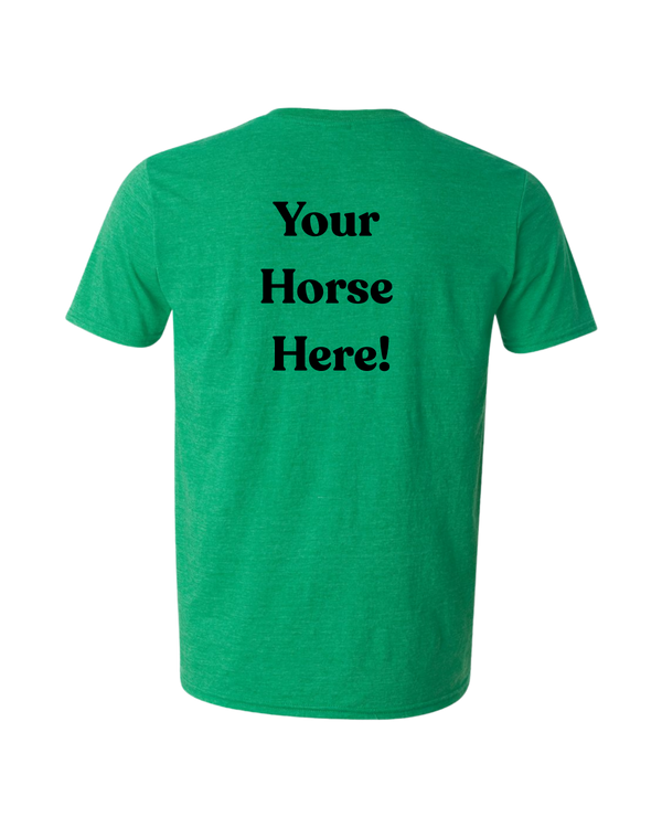 A Horse Tale Unisex T-Shirt - Upload Your Horse