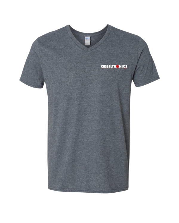 T-shirt col en V Kesseltronics