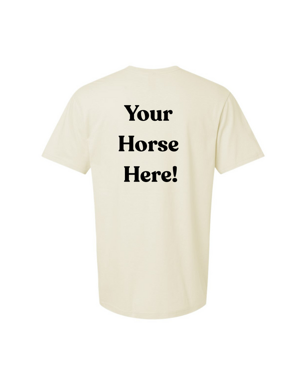 A Horse Tale Unisex T-Shirt - Upload Your Horse