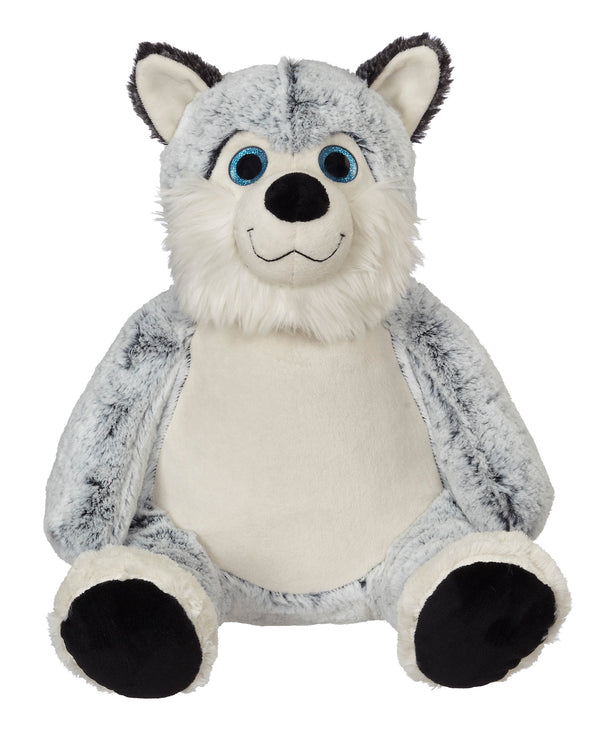 Yukon Husky - Embroidered Teddy Bear