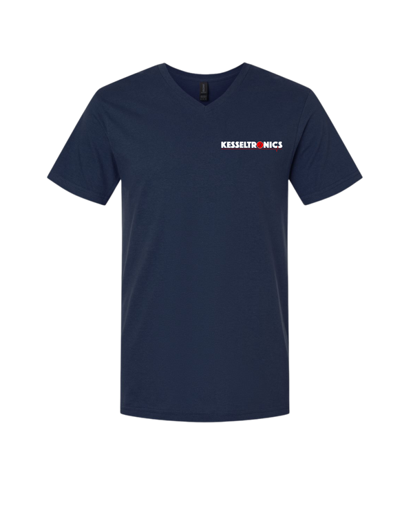 T-shirt col en V Kesseltronics