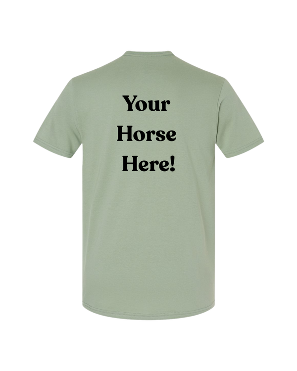 A Horse Tale Unisex T-Shirt - Upload Your Horse