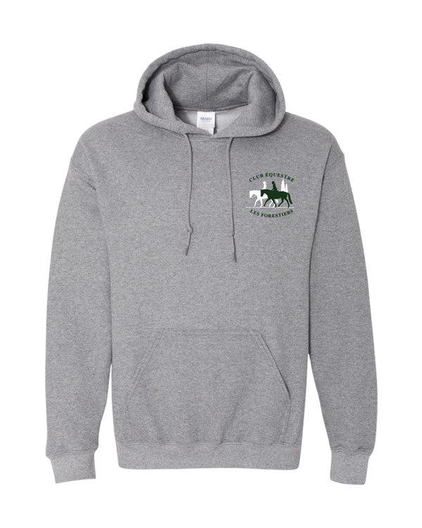 Embroidered Club Équestre Les Forestiers - Hoodie