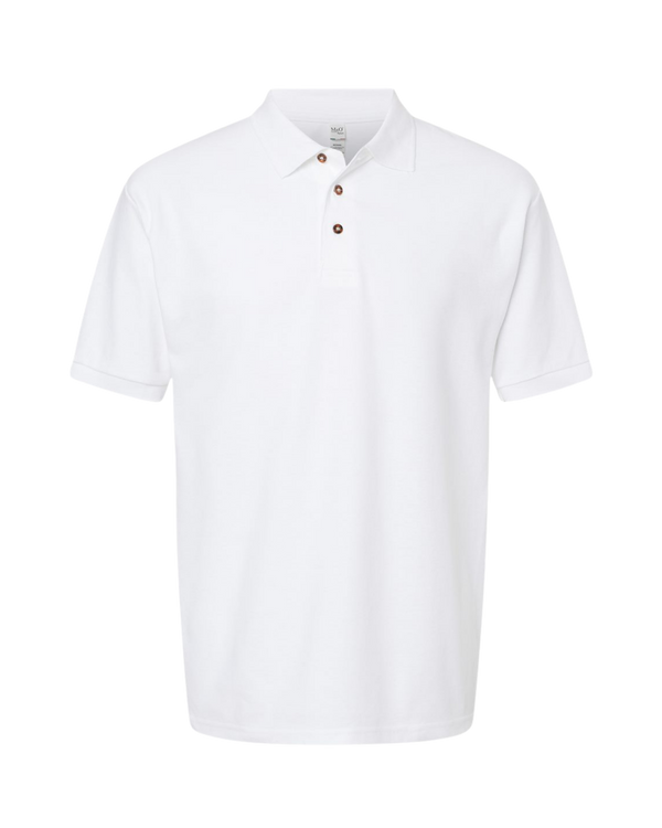 M&O - Ring-Spun Piqué Polo - 7002