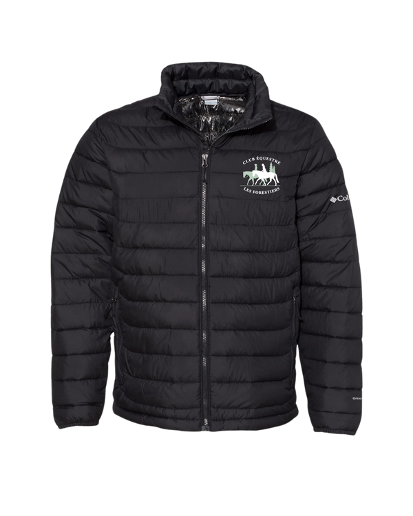 Men's Embroidered Club Équestre Les Forestiers - Columbia Jacket