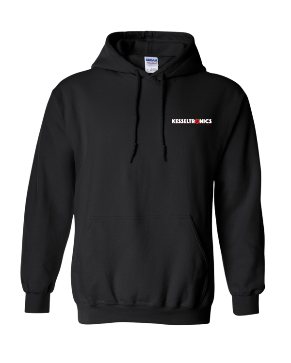Chandail à capuchon zippé Kesseltronics