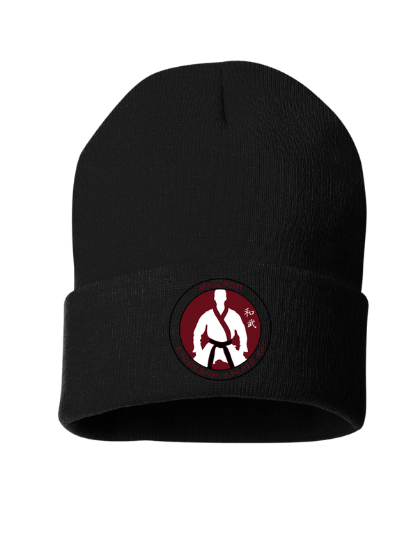 Embroidered Wasenshi Kyokushin Karate Cuffed Toque