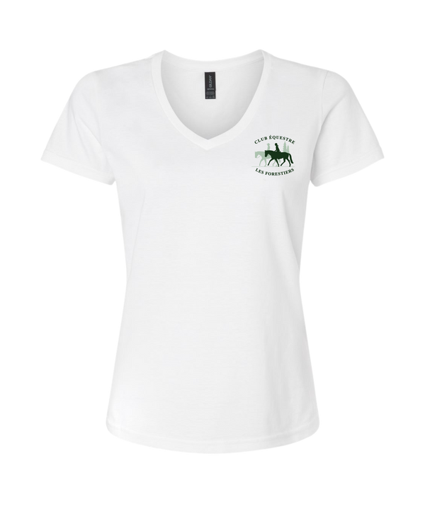 Club Équestre Les Forestiers - V-Neck T-Shirt