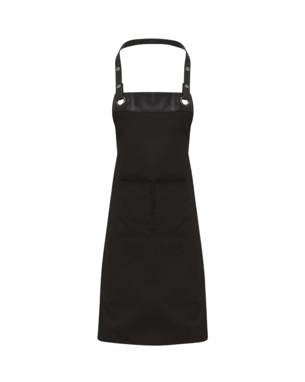 Artisan Collection - Espresso Bib Apron with Pockets - RP123