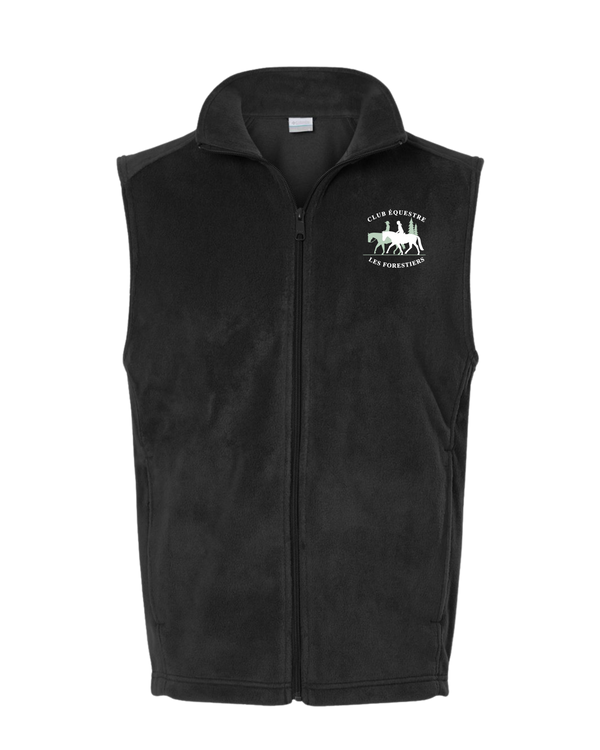 Embroidered Club Équestre Les Forestiers - Fleece Vest
