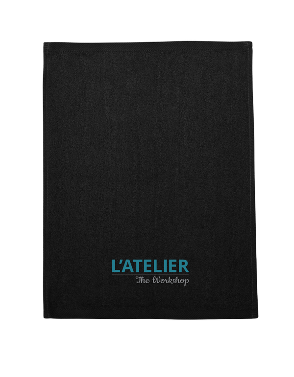 Embroidered L'Atelier - The Workshop Workout Towel