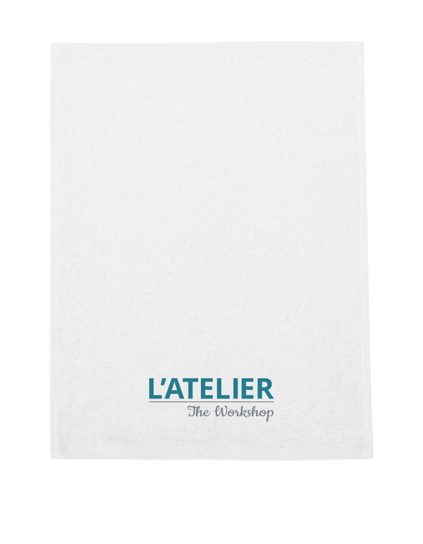 Embroidered L'Atelier - The Workshop Workout Towel