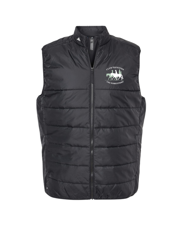 Embroidered Club Équestre Les Forestiers - Adidas Puffer Vest