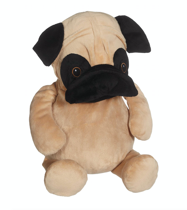 Parker The Pug - Embroidered Teddy Bear