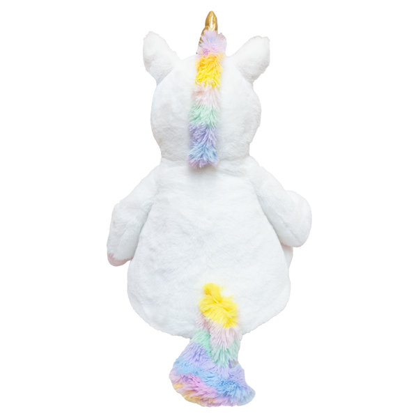 Rainbow Unicorn - Embroidered Teddy Bear