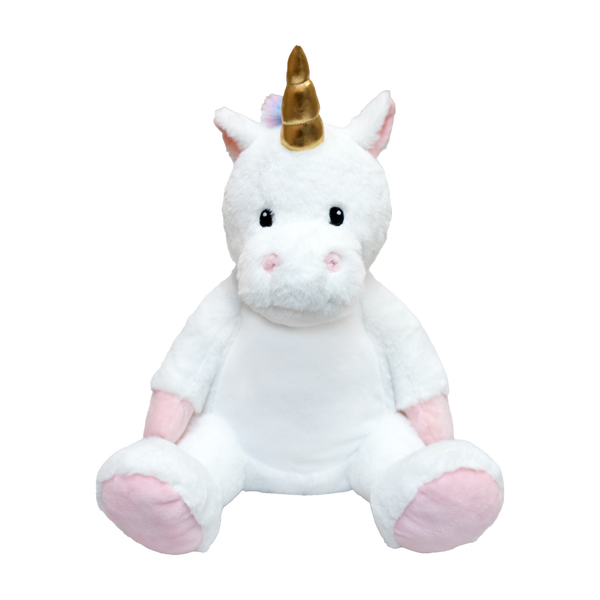 Rainbow Unicorn - Embroidered Teddy Bear