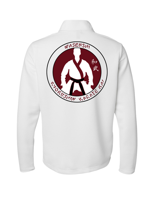 Wasenshi Kyokushin Karate Adidas Men's Quarter Zip
