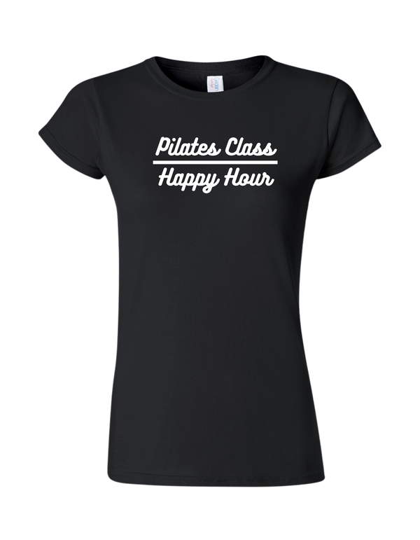 L'Atelier - The Workshop Pilates Class = Happy Hour T-Shirt