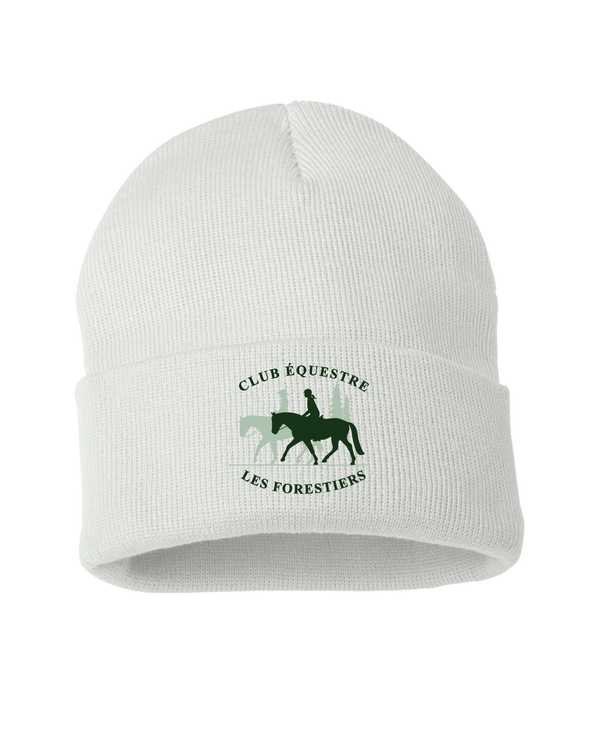 Embroidered Club Équestre Les Forestiers - Cuffed Beanie Toque