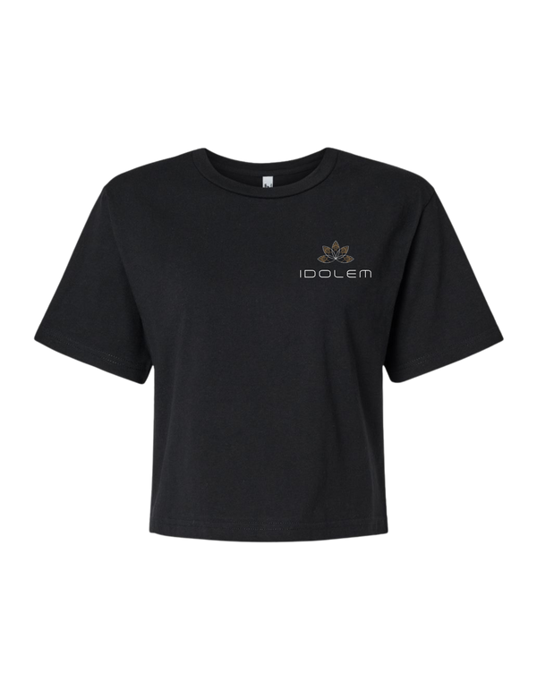 Idolem Hot Yoga Crop Top Tee
