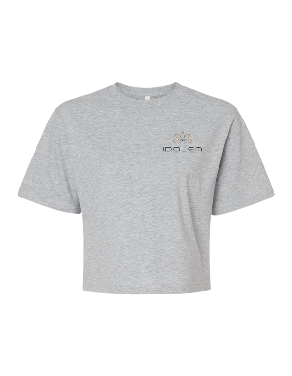 Idolem Hot Yoga Crop Top Tee
