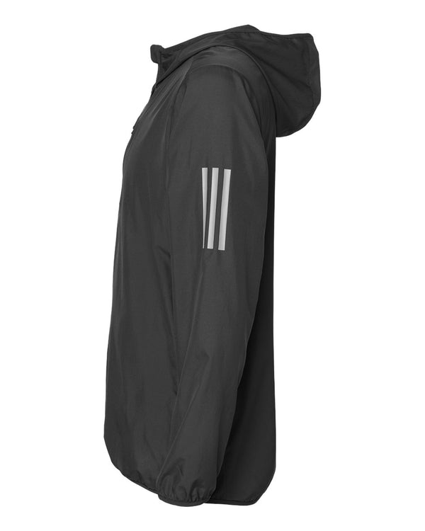 Custom Adidas - Hooded Full-Zip Windbreaker - A524