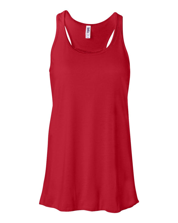 Custom BELLA + CANVAS - Women's Flowy Racerback Tank - 8800