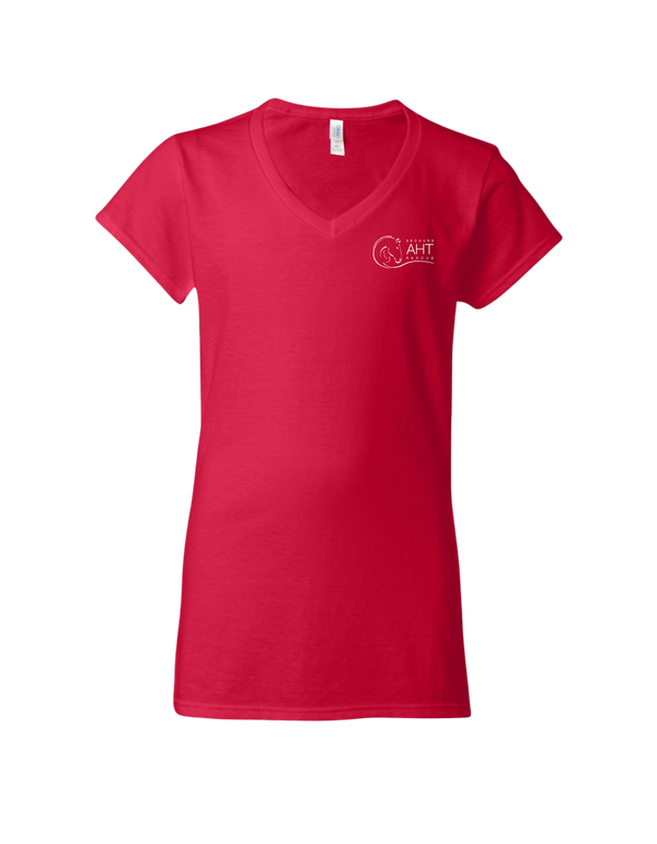 A Horse Tale Women's V Neck T-Shirt
