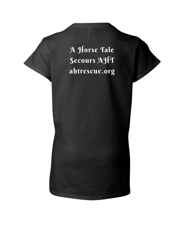A Horse Tale Women's V Neck T-Shirt