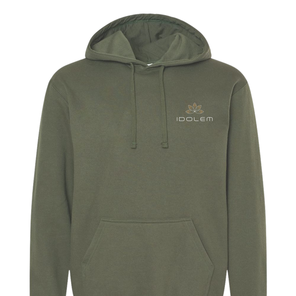 Embroidered Idolem Hot Yoga Hoodie