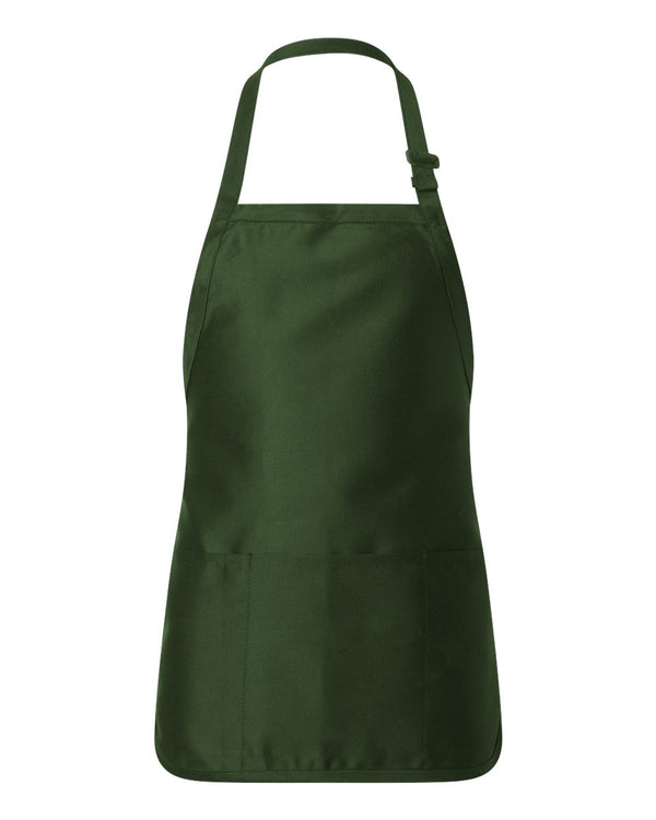 Custom Full-Length Apron with Pouch Pocket