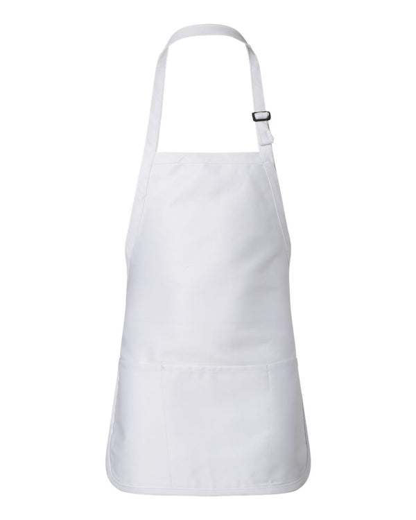 Custom Full-Length Apron with Pouch Pocket