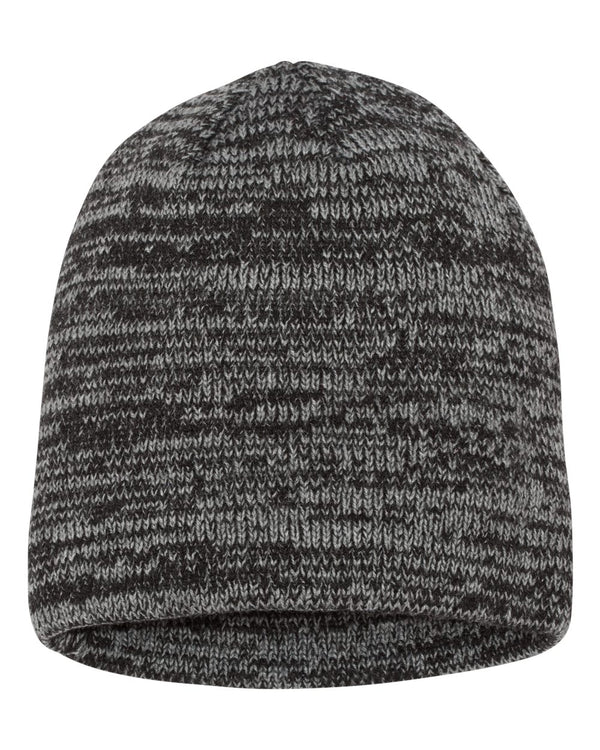 Custom Embroidered Sportsman - 8" Marled Beanie - SP03