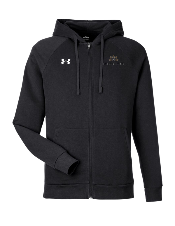 Embroidered Idolem Hot Yoga Under Armour Zip Up