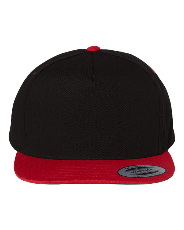 Custom YP Classics - Five-Panel Cotton Twill Snapback Cap - 6007