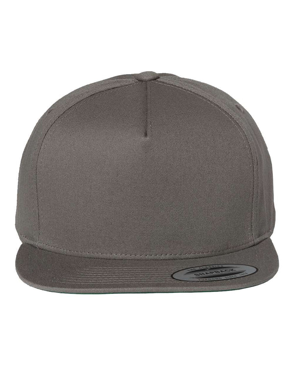 Custom YP Classics - Five-Panel Cotton Twill Snapback Cap - 6007