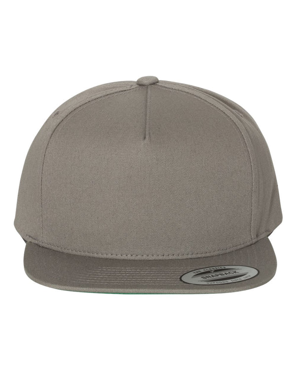 Custom YP Classics - Five-Panel Cotton Twill Snapback Cap - 6007