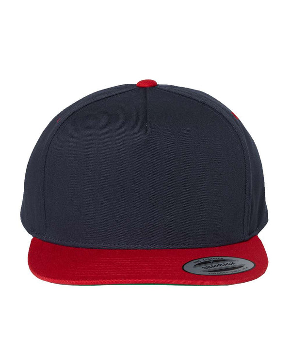 Custom YP Classics - Five-Panel Cotton Twill Snapback Cap - 6007