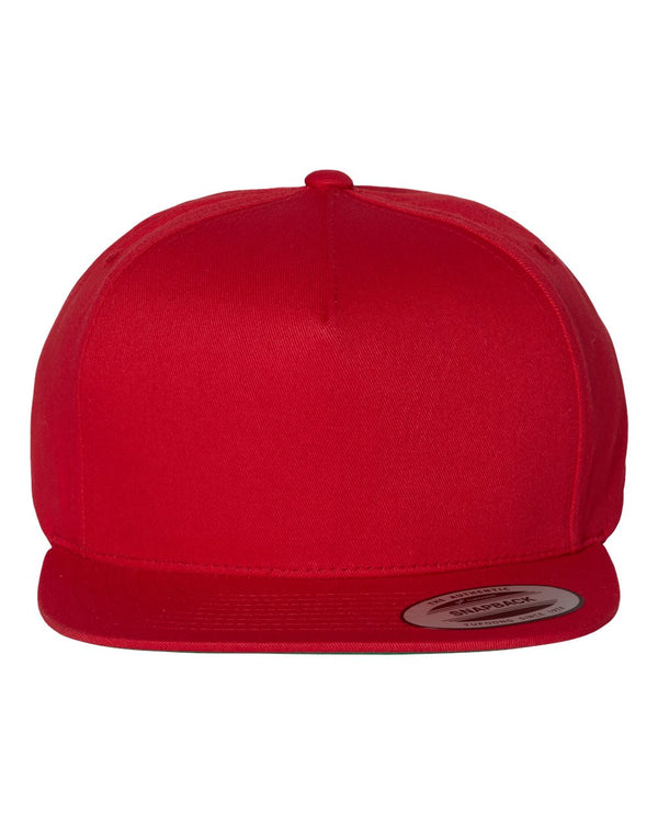 Custom YP Classics - Five-Panel Cotton Twill Snapback Cap - 6007