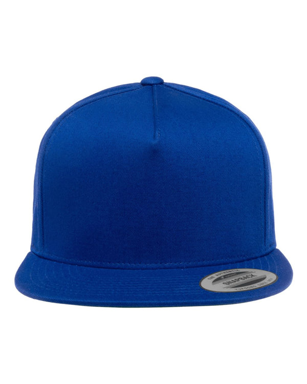 Custom YP Classics - Five-Panel Cotton Twill Snapback Cap - 6007