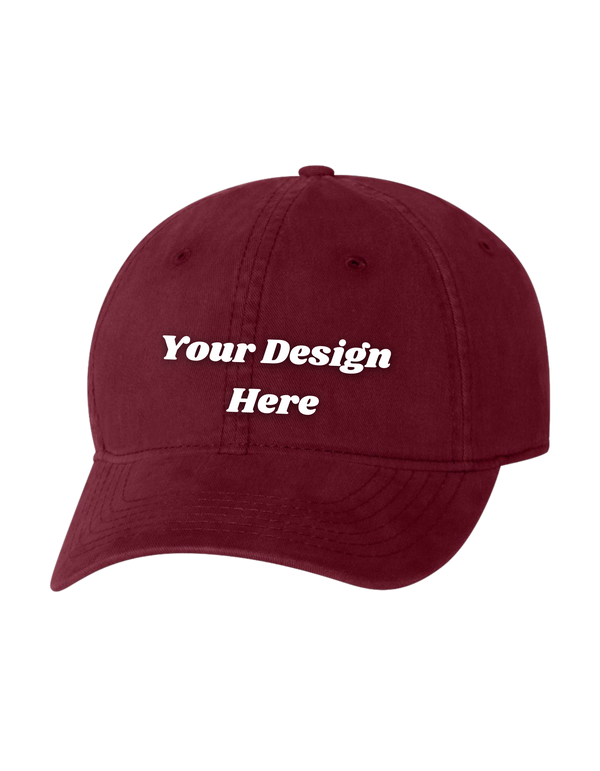 Custom Valucap - Unstructured Dad Cap - AH35