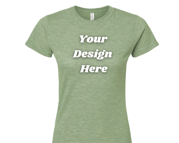 Custom M&O - Women's Deluxe Blend T-Shirt - 3540