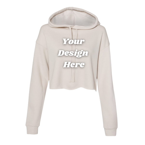 Custom BELLA + CANVAS - Women's Crop Fleece Hoodie - 7502