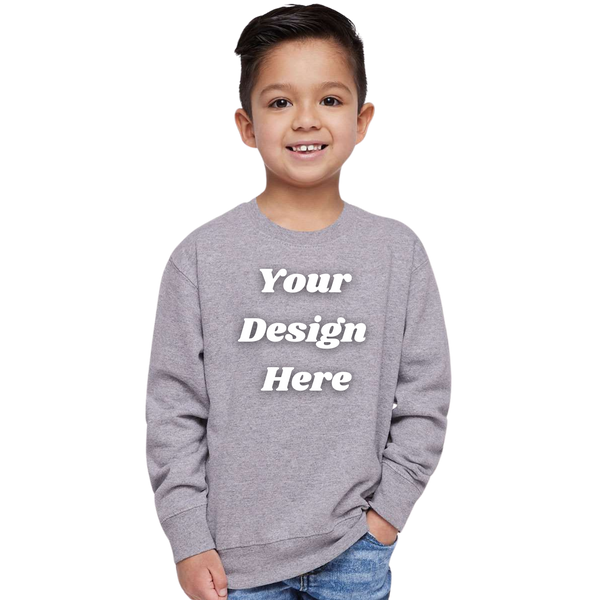 Custom Rabbit Skins - Toddler Fleece Crewneck Sweatshirt - 3317