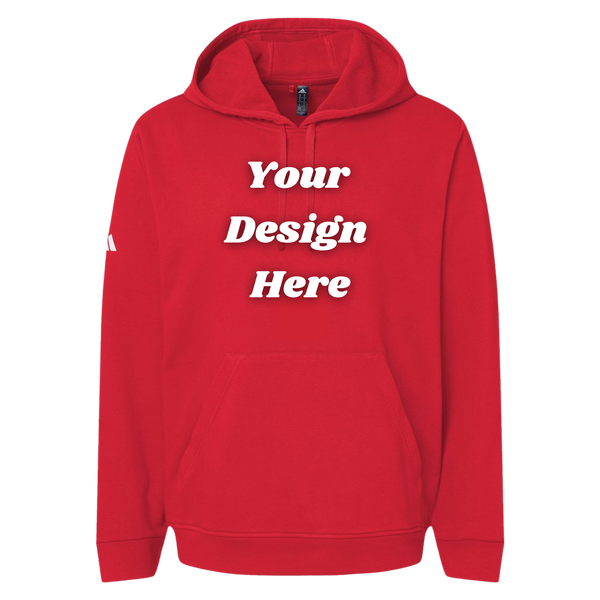 Custom Adidas - Fleece Hooded Sweatshirt - A432