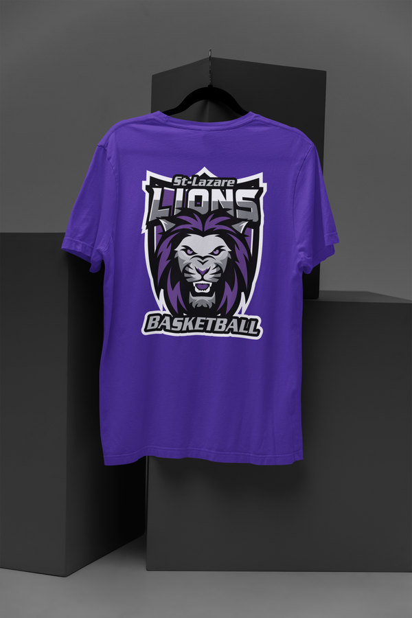 T-shirt unisexe de basketball des Lions de St-Lazare