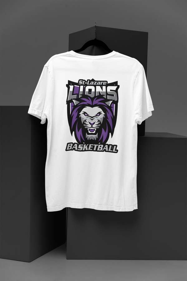 T-shirt unisexe de basketball des Lions de St-Lazare