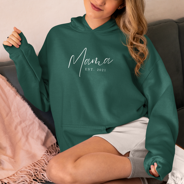 Mama Est. Embroidered Hoodie