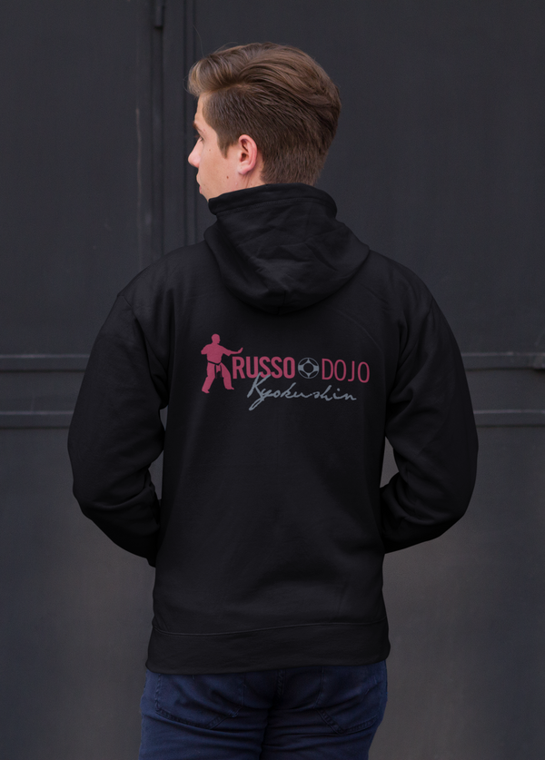 Russo Dojo Karate - Embroidered Youth Unisex Zip Up Hoodie