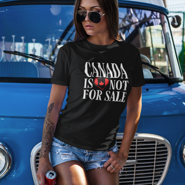 Canada Is Not For Sale Heart T-Shirt